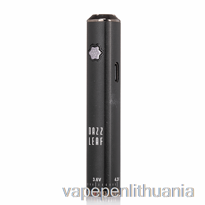 Dazzleaf Squarii Bottom Twist 510 Baterija Black Vape Liquid